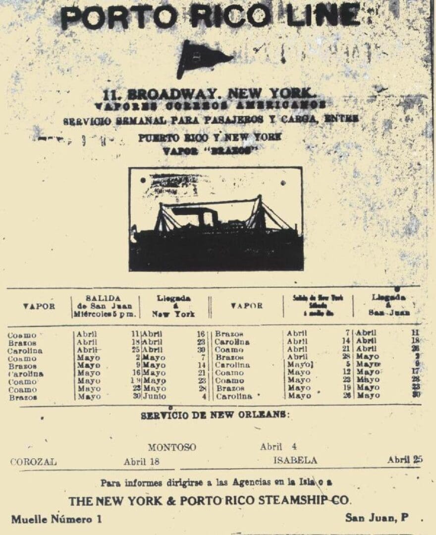 A black and white photo of the broadway new york schedule.