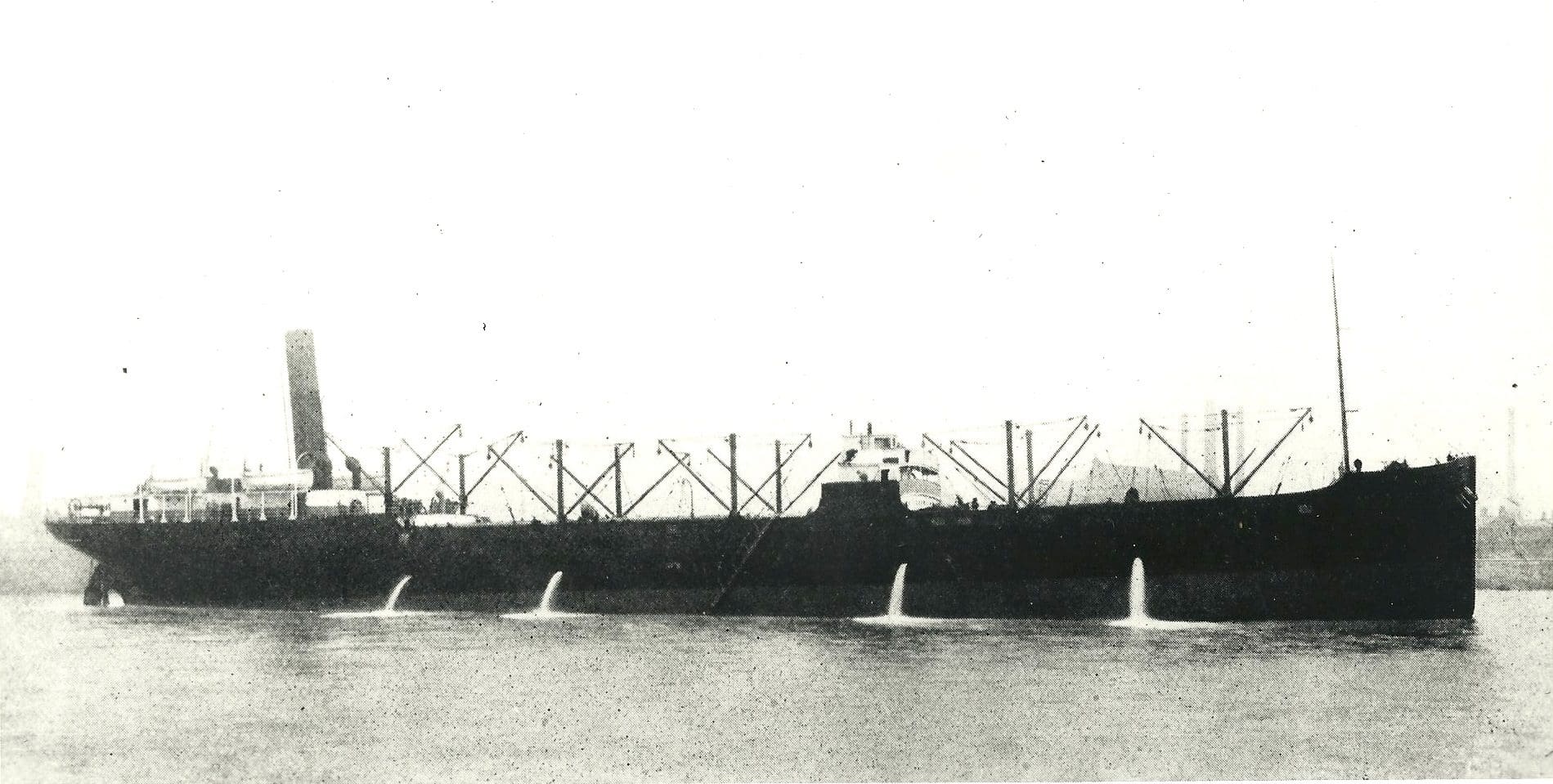 Christian Knudsen discharging ballast